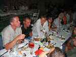 Repas année 2004 de Nocario en castagniccia. Haute Corse