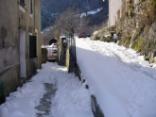 Neige en Corse Nocario sous la Neige 2006.