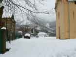 Neige en Corse Nocario sous la Neige 2008.