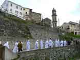Procession de pâques en castagniccia Orezza Alesani 2008
