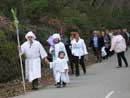 Procession de pâques en castagniccia Orezza Alesani 2010